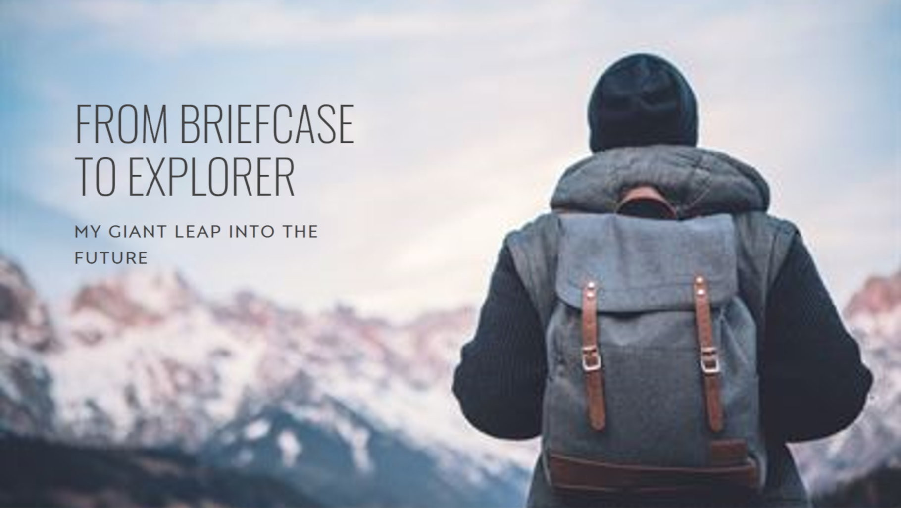 My giant leap into the future